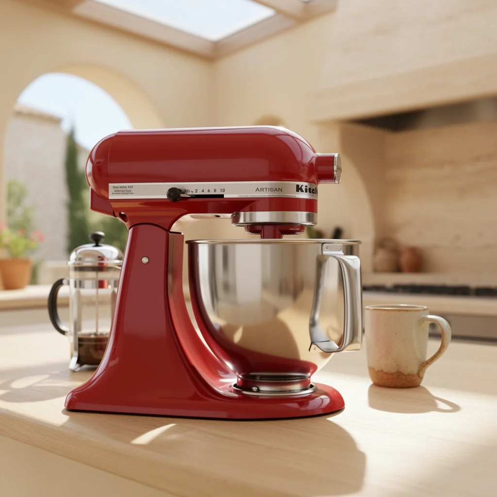 KitchenAid Artisan Series 5-Qt vs Cuisinart SM-50 Precision Master 5.5-Qt - detailed comparison showing key differences and features