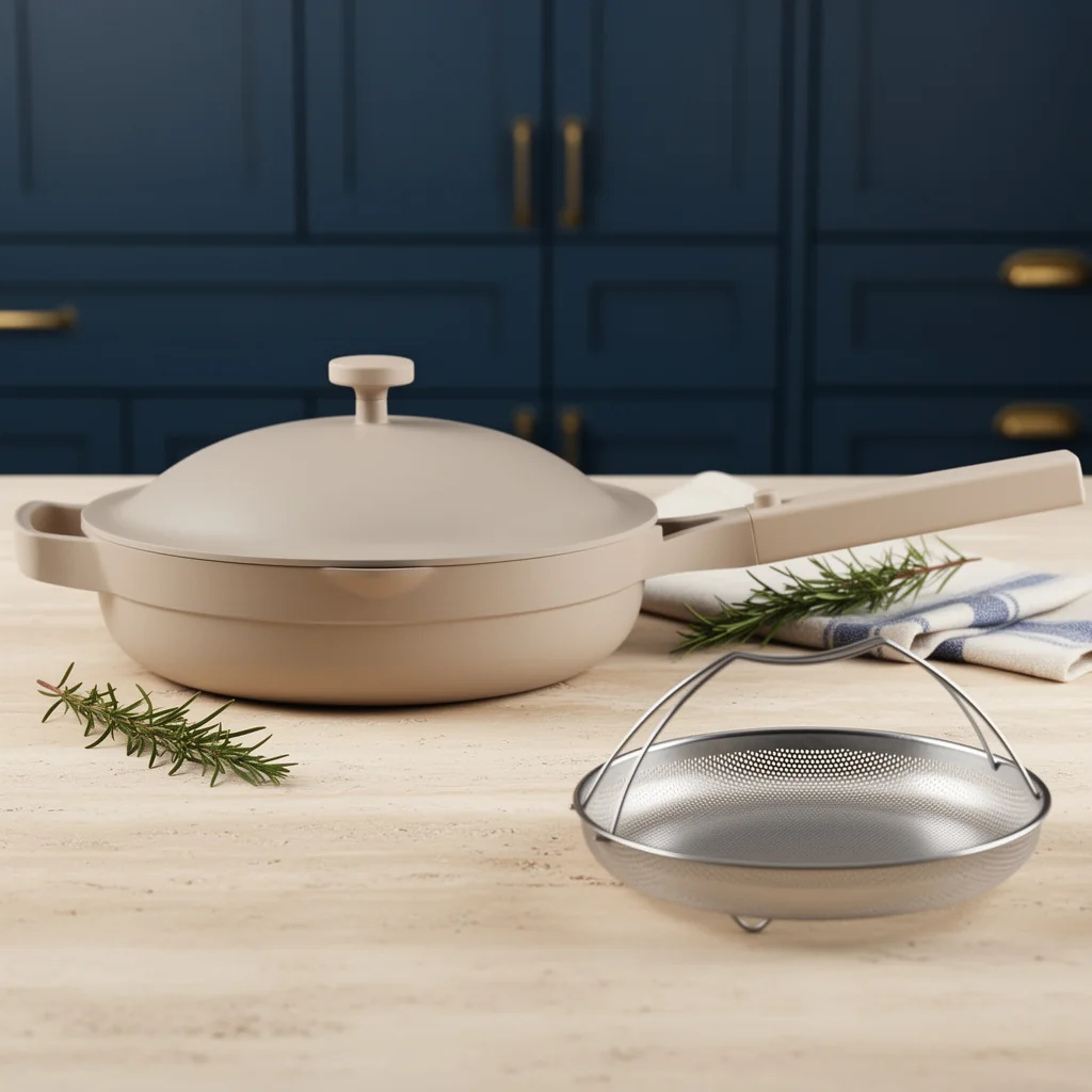 Our Place Always Pan 2.0 vs Caraway Non-stick Ceramic Cookware Set - detailed comparison showing key differences and features